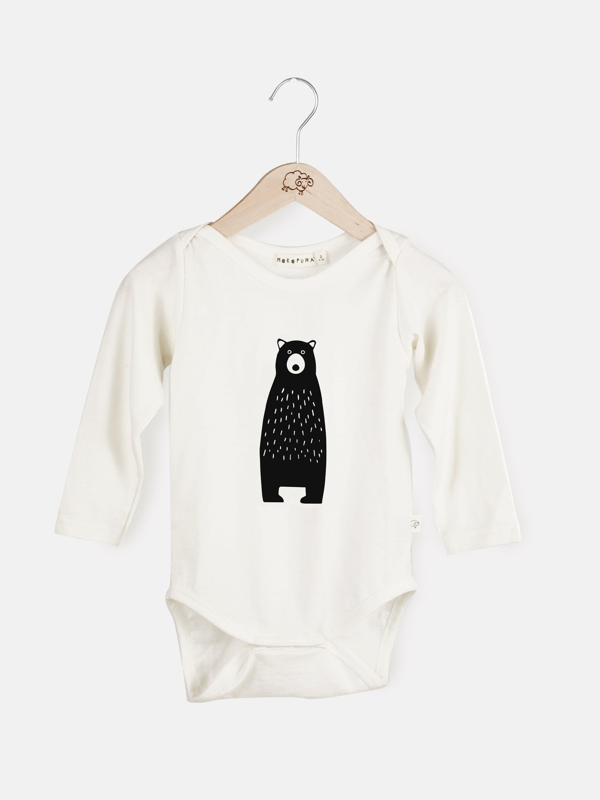 merino long sleeve bodysuit