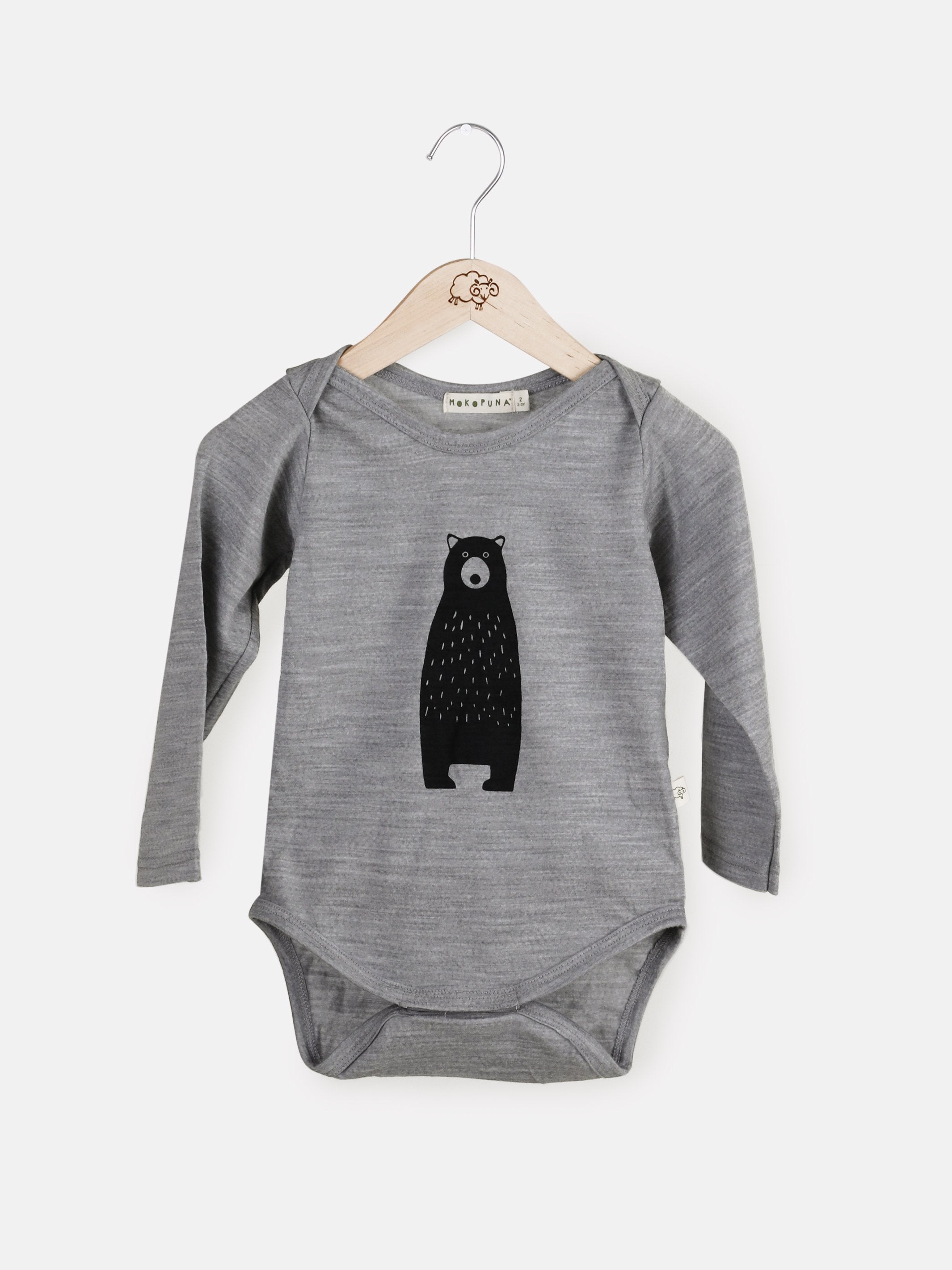 merino long sleeve bodysuit